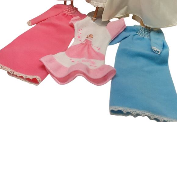 Trio of 2001 Palm Beach Barbies W/Swim Suits, PJ's, Shoes & Wedding Dresses - Picture 12 of 16